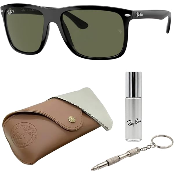 Amazon.com: Ray-Ban RB4396 Rectangle Shape Non-Polarized